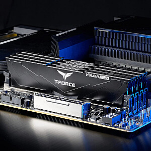 Team Group DDR5 64 ГБ — 5200 — CL — 40 — двойной комплект — DIMM — FLBD564G5200HC40CDC01, VULCAN, XMP, черный