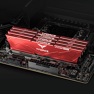 Komandos grupė DDR5 64GB - 5200 - CL - 40 - Dvigubas rinkinys - DIMM - FLRD564G5200HC40CDC01, VULCAN, XMP, raudona