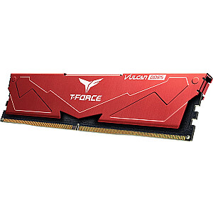 Team Group DDR5 64 ГБ — 5200 — CL — 40 — двойной комплект — DIMM — FLRD564G5200HC40CDC01, VULCAN, XMP, красный