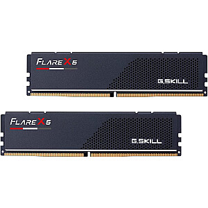 G.Skill DIMM 48GB DDR5-5600 (2x 24GB) Dual Kit RAM (juoda, F5-5600J4040D24GX2-F, Flare X5, EXPO)