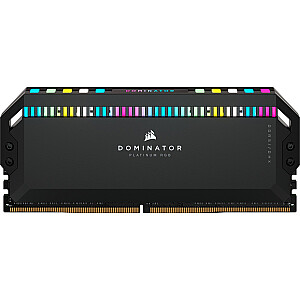 Corsair DDR5 — 32 ГБ — 7200 — CL — 34 (2x 16 ГБ), двойной комплект, ОЗУ (черный, CMT32GX5M2X7200C34, Dominator Platinium, INTEL XMP)