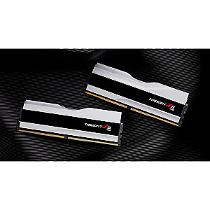 G.Skill DDR5 – 48 GB – 7200 – CL – 36 (2x 24 GB) dvigubas komplektas, RAM (balta, F5-7200J3646F24GX2-TZ5RW, Trident Z5 RGB, INTEL XMP)