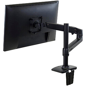 Ergotron LX monitoriaus svirtis su monitoriaus laikikliu ant aukšto stovo (juoda)