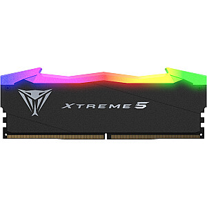 Патриот DDR5 — 32 ГБ — 7600 — CL — 36 (2x 16 ГБ) двойной комплект, ОЗУ (черный, PVXR532G76C36K, Viper Xtreme5 RGB, INTEL XMP)