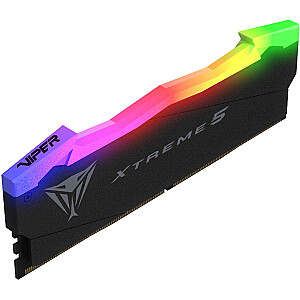 Патриот DDR5 — 32 ГБ — 7600 — CL — 36 (2x 16 ГБ) двойной комплект, ОЗУ (черный, PVXR532G76C36K, Viper Xtreme5 RGB, INTEL XMP)