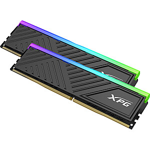 ADATA DDR4 — 32 ГБ — 3200 — CL — 16 (2x 16 ГБ), двойной комплект, ОЗУ (черный, AX4U320016G16A-DTBKD35G, XPG Spectrix D35G, INTEL XMP)