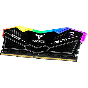 Team Group DDR5 — 48 ГБ — 7600 — CL — 36 (2x 24 ГБ) двойной комплект, ОЗУ (черный, FF3D548G7600HC36EDC01, Delta RGB, INTEL XMP)