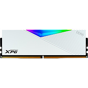 ADATA DDR5 — 32 ГБ — 6400 — CL — 32, одна ОЗУ (белый, AX5U6400C3232G-CLARWH, Lancer RGB, INTEL XMP)