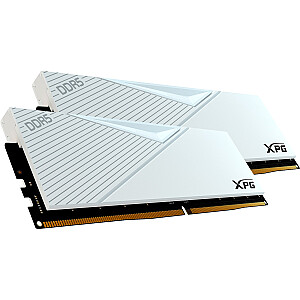 ADATA DDR5 — 64 ГБ — 6400 — CL — 32 (2x 32 ГБ), двойной комплект, ОЗУ (белый, AX5U6400C3232G-DCLAWH, XPG Lancer, INTEL XMP, AMD EXPO)