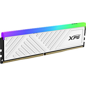 ADATA DDR4 – 32GB – 3200 – CL – 16 vienos RAM (balta, AX4U320032G16A-SWHD35G, XPG Spectrix D35G, INTEL XMP)