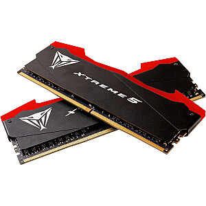 Patriot DDR5 – 48 GB – 7600 – CL – 36 (2x 24 GB) dvigubas komplektas, RAM (juoda, PVX548G76C36K, Viper Elite 5 RGB, INTEL XMP)