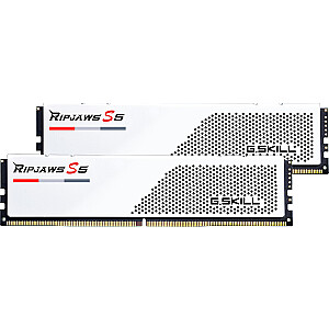G.Skill DDR5 32 ГБ — 5600 — CL — 28 — Dual-Kit — DIMM — F5-5600J2834F16GX2-RS5W, Ripjaws S5, XMP, белый