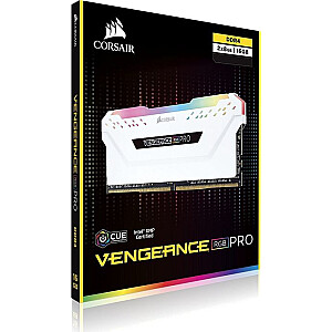 Corsair Vengeance RGB Pro White 16 ГБ [2x8 ГБ, 3600 МГц, DDR4 CL18, 1,35 В DIMM]
