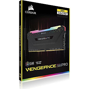 Corsair Vengeance RGB Pro 16 ГБ [2x8 ГБ, DDR4, 3200 МГц, CL16, 1,35 В, DIMM]