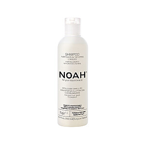 NOAH For Your Natural Beauty valomasis šampūnas plaukams 1,5 valantis plaukų šampūnas žalioji arbata ir bazilikas 250 ml
