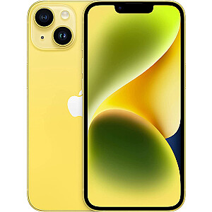 Mobilusis telefonas Apple iPhone 14, 512 GB (geltonas, iOS)