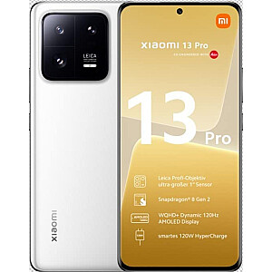 Мобильный телефон Xiaomi 13 Pro, 256 ГБ (белая керамика, Android 13, LDDR5X 12 ГБ)