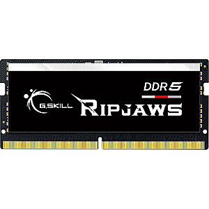 G.Skill DDR5 – 16 GB – 5600 – CL – 46 (1 x 16 GB), vienvietis (juodas, F5-5600S4645A16GX1-RS, Ripjaws, INTEL XMP)