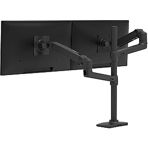 Ergotron LX Dual Monitor Arm, крепление для монитора (черный)