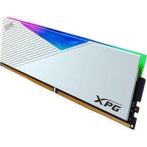 ADATA DDR5 — 64 ГБ — 6400 — CL — 32 (2x 32 ГБ), двойной комплект, ОЗУ (белый, AX5U6400C3232G-DCLARWH, Lancer RGB, INTEL XMP)