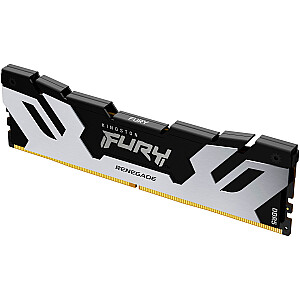 Kingston FURY DDR5 — 96 ГБ — 6400 — CL — 32 (2x 48 ГБ), двойной комплект, ОЗУ (серебристый/черный, KF564C32RSK2-96, Renegade, INTEL XMP)