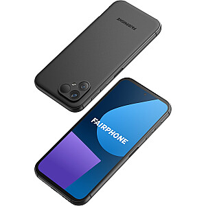 Fairphone 5 – 6,46 – 256 ГБ (матовый черный, Android 13, две SIM-карты)
