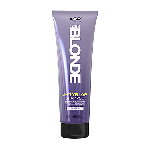 AFFINAGE SALON PROFESSIONAL System Blonde Anti-Yellow Shampoo šampūnas šviesiems plaukams, pašalinantis geltoną atspalvį, 275 ml