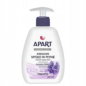 APART NATURAL Creamy Care skystas kreminis muilas Violetinė 500ml