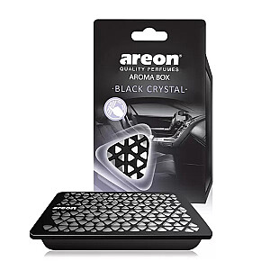 Automobilio oro gaiviklis AREON Aroma Box po sėdyne Black Crystal