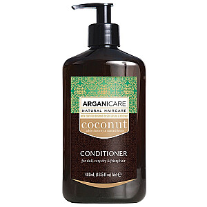 ARGANICARE Coconut kondicionierius labai sausiems plaukams su garbanotų plaukų efektu 400ml