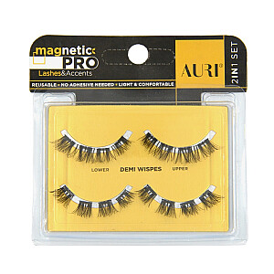 Магнитные ресницы AURI Magnetic Pro Demi Wispies 2 пары