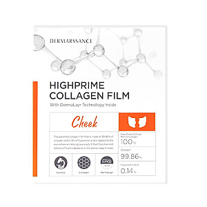 DERMARSSANCE Highprime Collagen Film skruostų pagalvėlės Cheek 5 vnt.