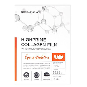 DERMARSSANCE Highprime Collagen Film pleistrai akims ar nosies lūpoms 5 vnt.