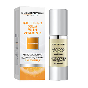 DERMOFUTURE Anti-Oxidation Brightening Antioksidantas ir šviesinantis serumas su vitaminu C veidui nakčiai 30ml