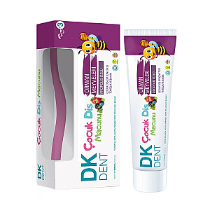 DERMOKIL DK Dent зубная паста детская Лесные фрукты 50мл + зубная щетка