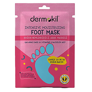 DERMOKIL Intensiv Mouistruzing Foot Mask интенсивно увлажняющая маска для ног 30мл