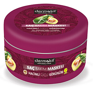 DERMOKIL Natural Hair Mask Kaukė plaukams su avokadu 300ml