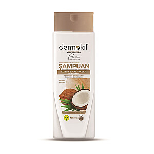 DERMOKIL Natural Hair šampūnas sausiems plaukams Coconut 400ml