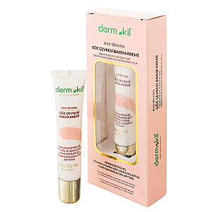 DERMOKIL Natural Skin paakių kremas nuo raukšlių maitinantis ir gerinantis akių kontūrą 15 ml