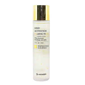 DR.HEDISON Gold Activation Calming Toner raminantis veido tonikas 150ml