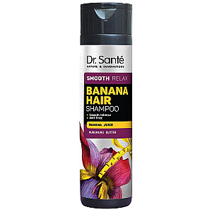 DR.SANTE Banana Hair Smooth bananų šampūnas visų tipų plaukams 250ml