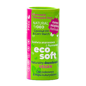 ECOSOFT Natural Deo natūralus dezodorantas Herbal Garden 50ml