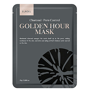 ELROEL Golden Hour Mask Charcoal veido kaukė 25g