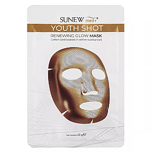 SUNEWMED Youth Shot regeneruojanti medžiaginė kaukė 1 vnt.