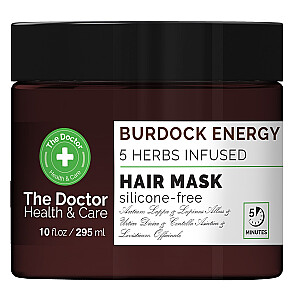Маска для волос THE DOCTOR Sveikata ir priežiūra Varnalėšų energija ir 5 žolės 295ml