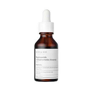 MARY&MAY Niacinamine + Chaenomeles Sinensis Serum осветляющая и нормализующая сыворотка 30мл