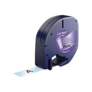 Dymo Schriftband 12267 Plastic Transparent (S0721530)