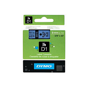 Dymo Schriftband 40916 Black Schwarz Blue (S0720710)