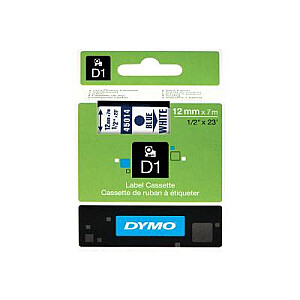 Dymo Schriftband 45014 White Blue (S0720540)