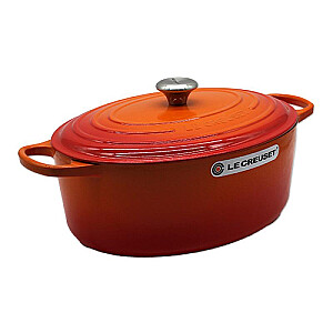 Жаровня Le Creuset Signature овальная, 35 см, красная для духовки (21178350902430)